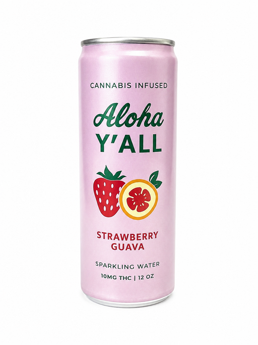 Cannabis Infused Sparkling Water — Strawberry Guava / 10mg THC — 01-front.png