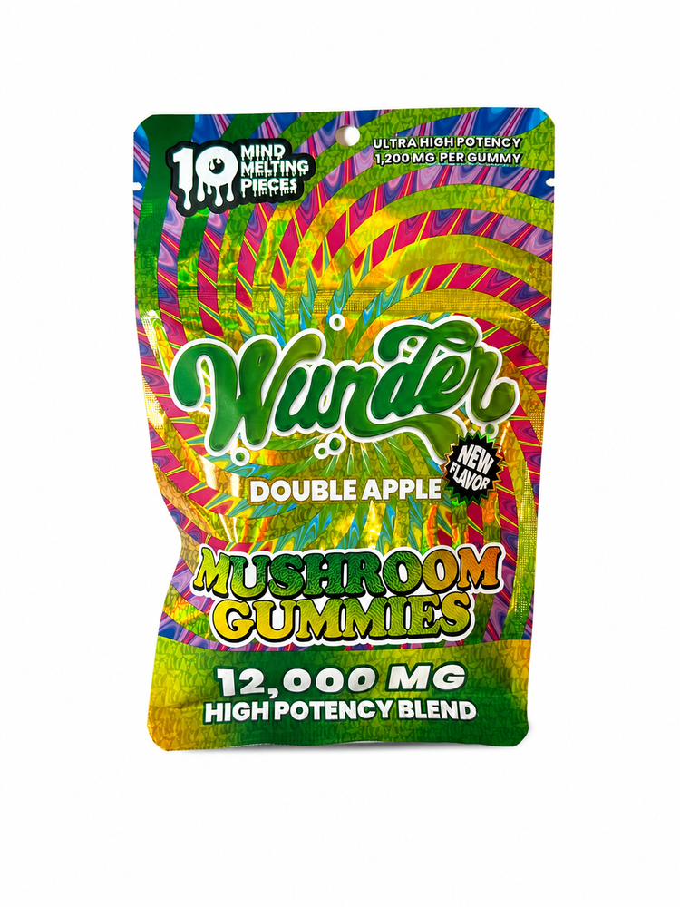 Wunder Mushroom Gummies — Double Apple — 01-front.png