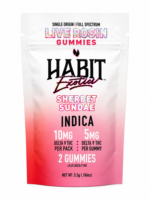 Delta 9 THC Live Rosin Gummies