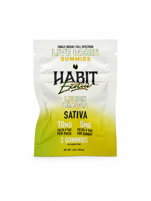 Delta 9 THC Live Rosin Gummies