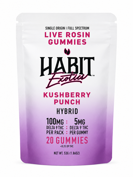 Delta 9 THC Live Rosin Gummies