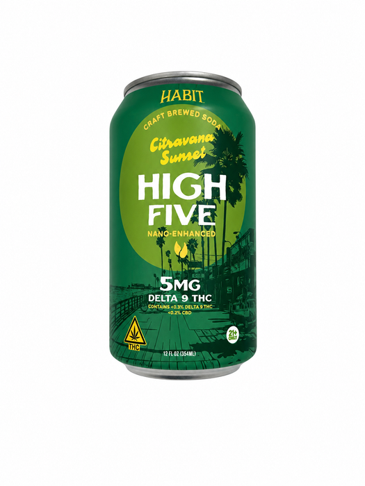 Delta 9 THC High Five Soda