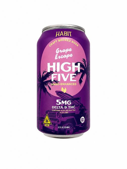 Delta 9 THC High Five Soda