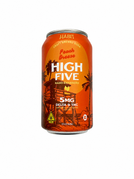 Delta 9 THC High Five Soda