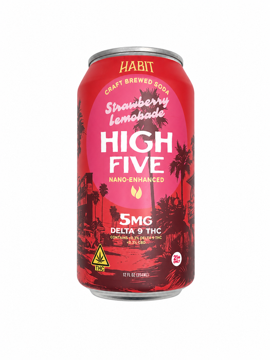 Delta 9 THC High Five Soda